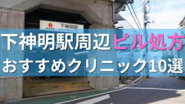 下神明駅周辺で【ピル】を処方してもらえるおすすめクリニック10選！