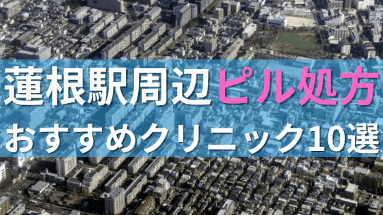 蓮根駅周辺で【ピル】を処方してもらえるおすすめクリニック10選！