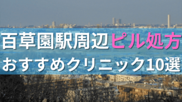 百草園駅周辺で【ピル】を処方してもらえるおすすめクリニック10選！