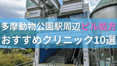 多摩動物公園駅周辺で【ピル】を処方してもらえるおすすめクリニック10選！