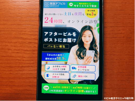 緊急アフピル【緊急避妊専門の医師が24時間待機】