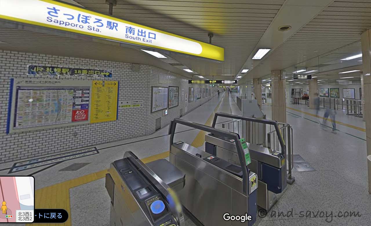 TCB東京中央美容外科 札幌駅前院への行き方1