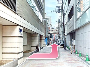 TCB東京中央美容外科 梅田大阪駅前院への行き方3
