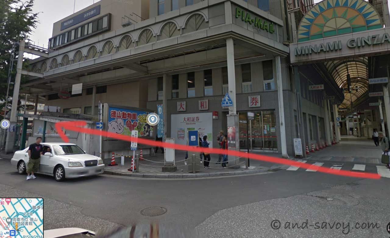 TCB東京中央美容外科 周南徳山駅ビル院への行き方2