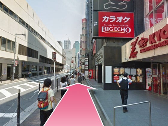 TCB東京中央美容外科 梅田茶屋町院への行き方3