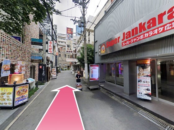 TCB東京中央美容外科 梅田茶屋町院への行き方7