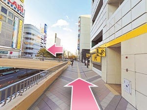 TCB東京中央美容外科 仙台駅前院への行き方6
