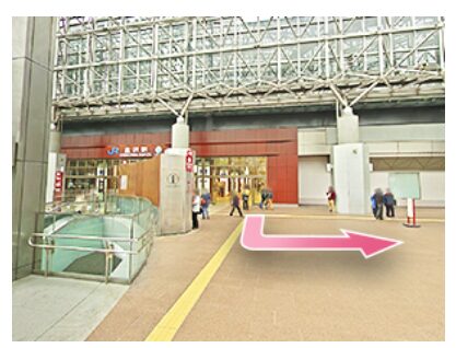 TCB東京中央美容外科 なんば院への行き方3