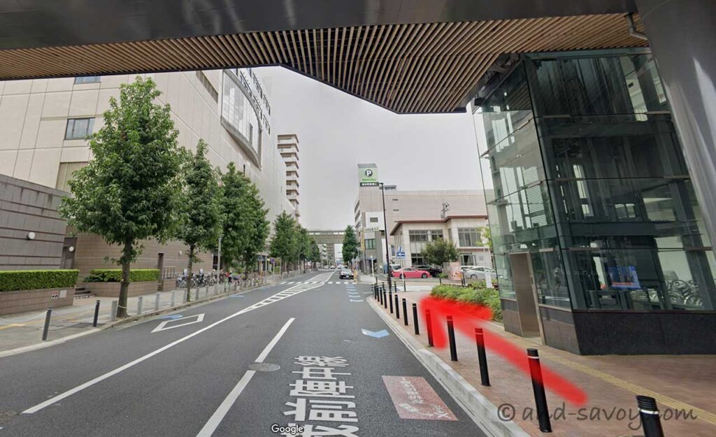 TCB豊田院へのアクセス5