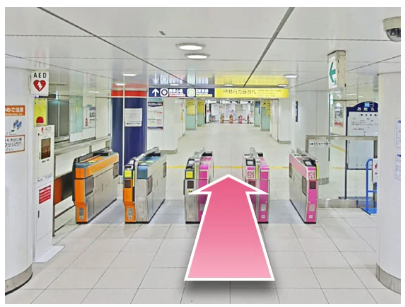 TCB東京中央美容外科 なんば院への行き方1